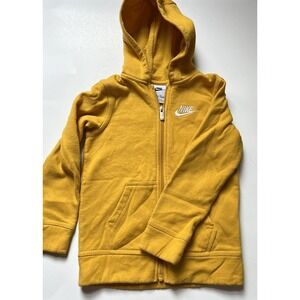 Youth Nike Yellow Zip Up Sweater Size 6M